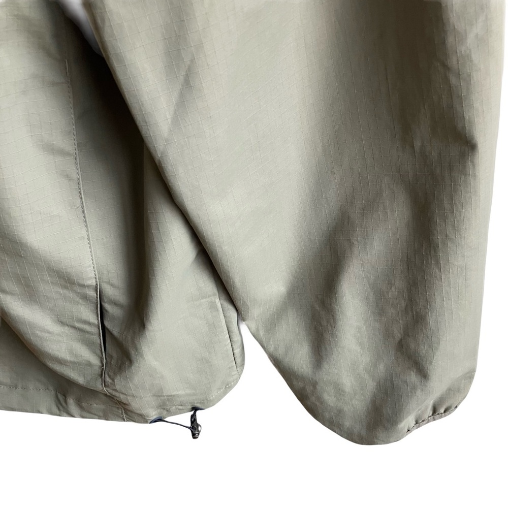 Brooks Brothers Water Repellent Windbreaker Size XXL Olive Green Hooded Jacket - Picture 7 of 14